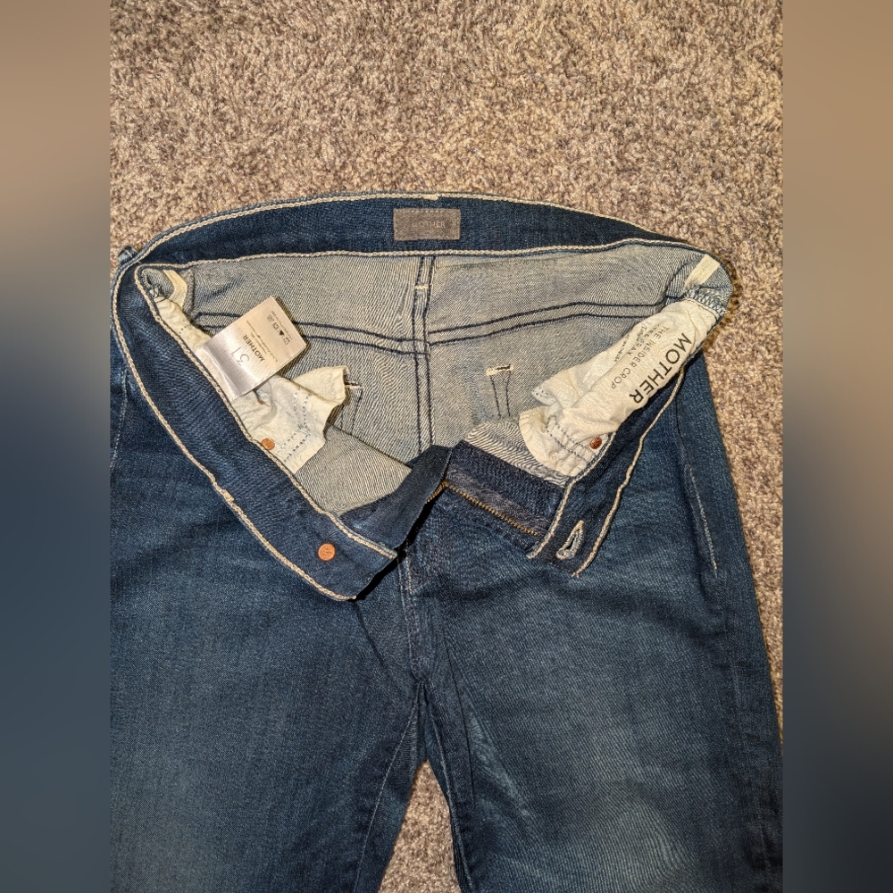 MOTHER The Insider Crop Jeans